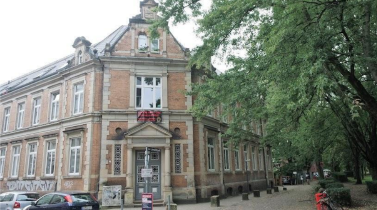 Alte Impfanstalt im Stadtteil St. Georg, Hamburg