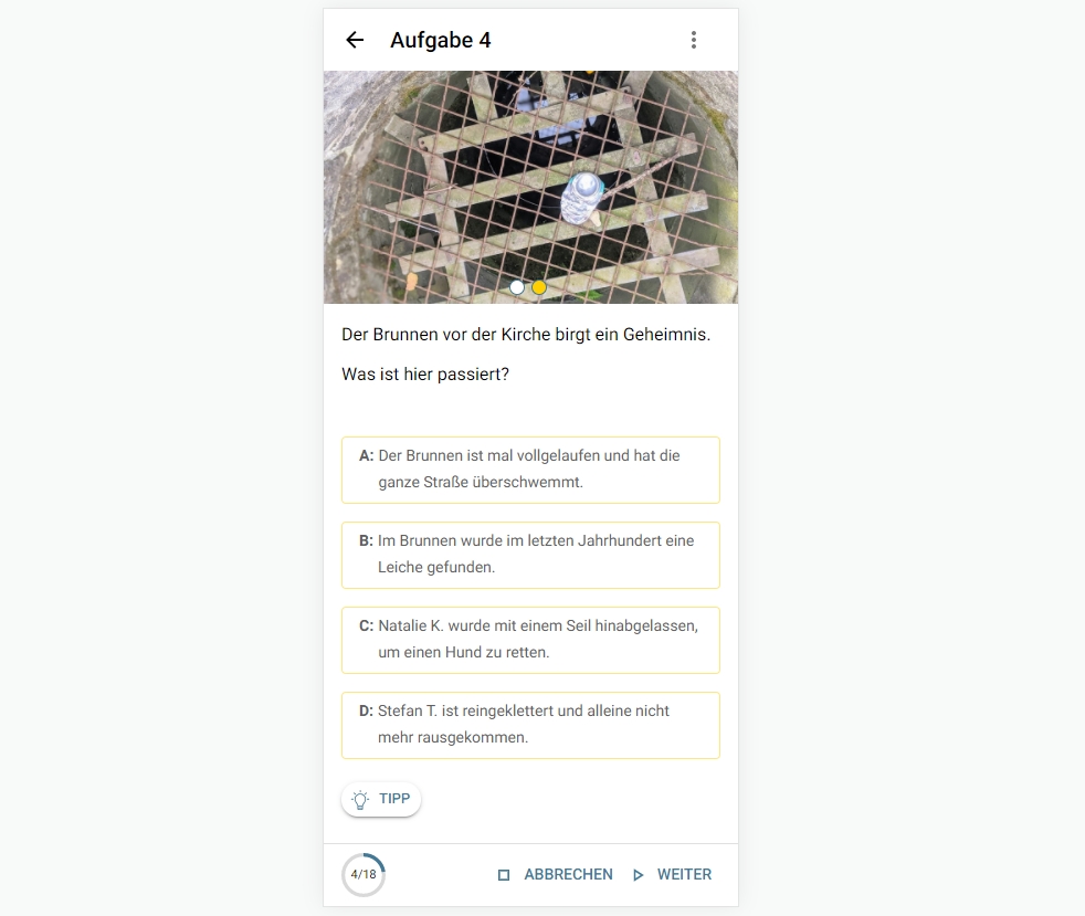 Screenshot aus einer lialo Tour