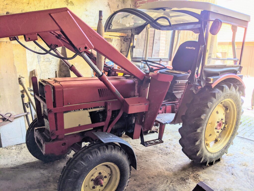 Klassentreffen Erinnerung Traktor