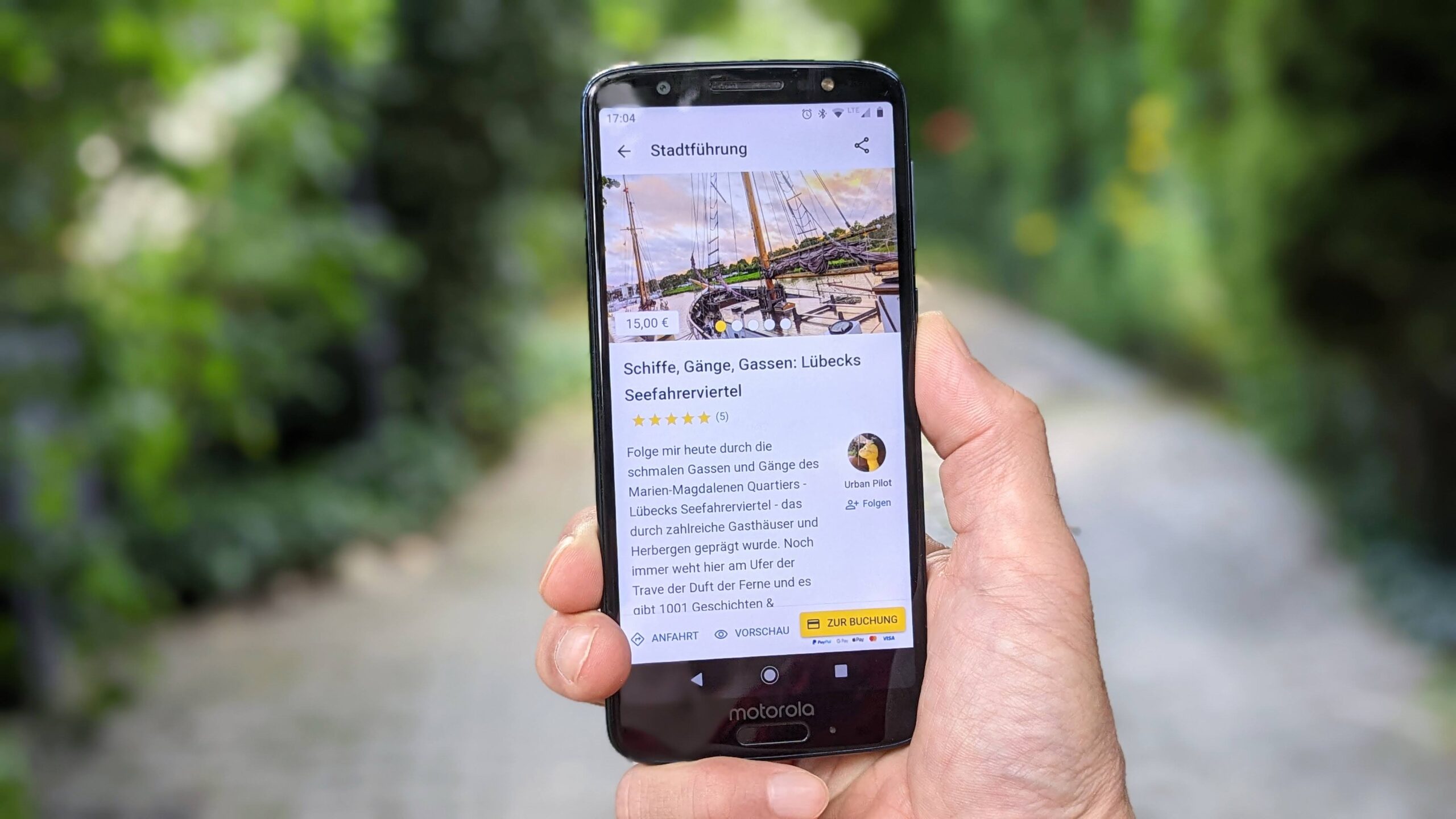 Stadtführung Lübeck mit dem Smartphone