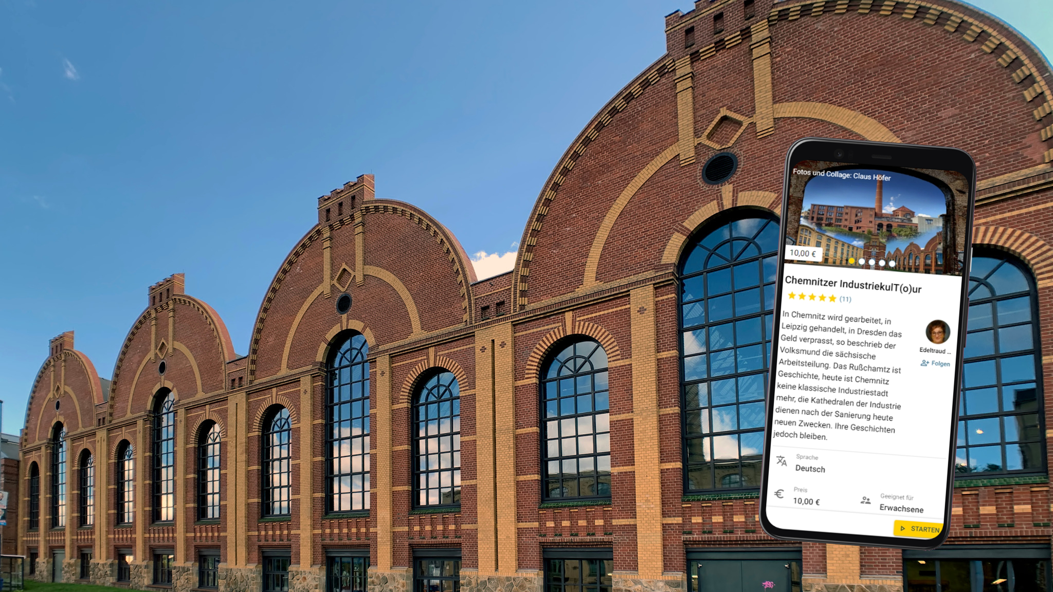 Chemnitz Stadtführung mit dem eigenen Smartphone