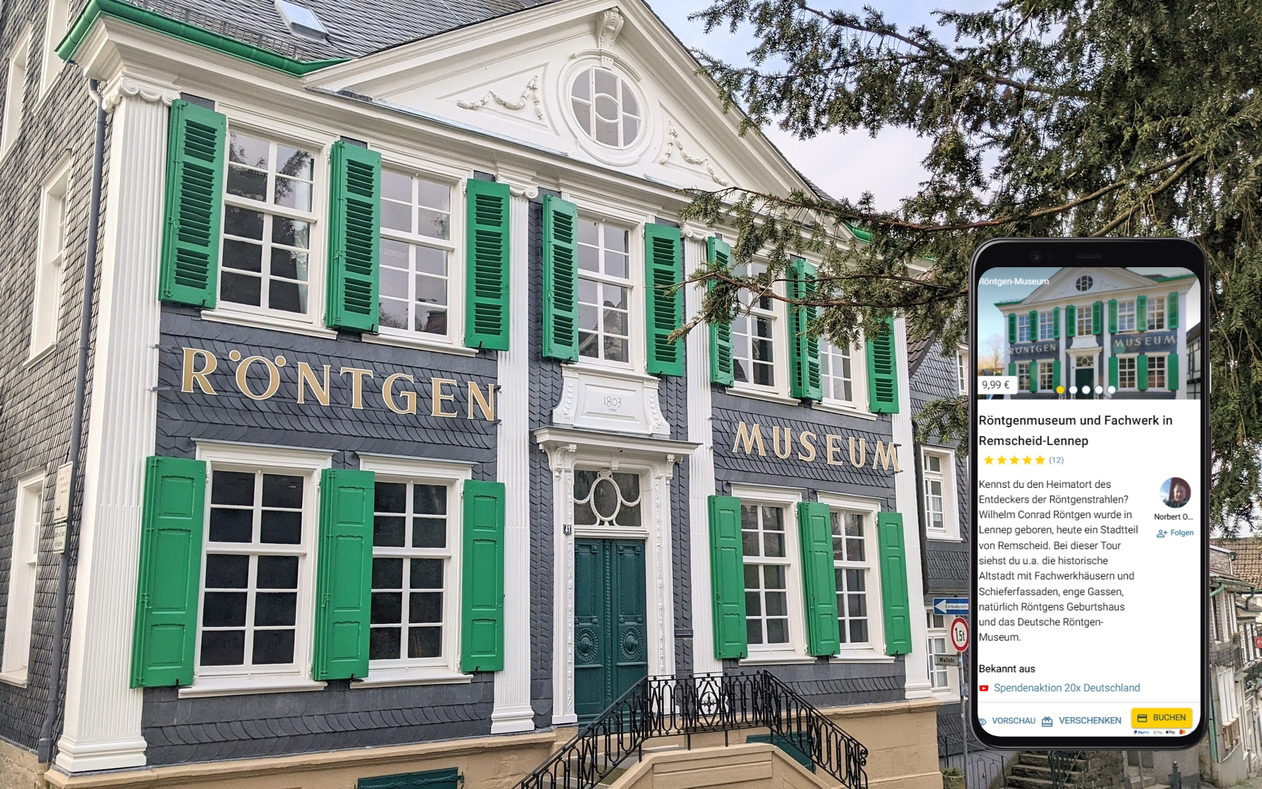 Stadtführung Remscheid mit dem Smartphone