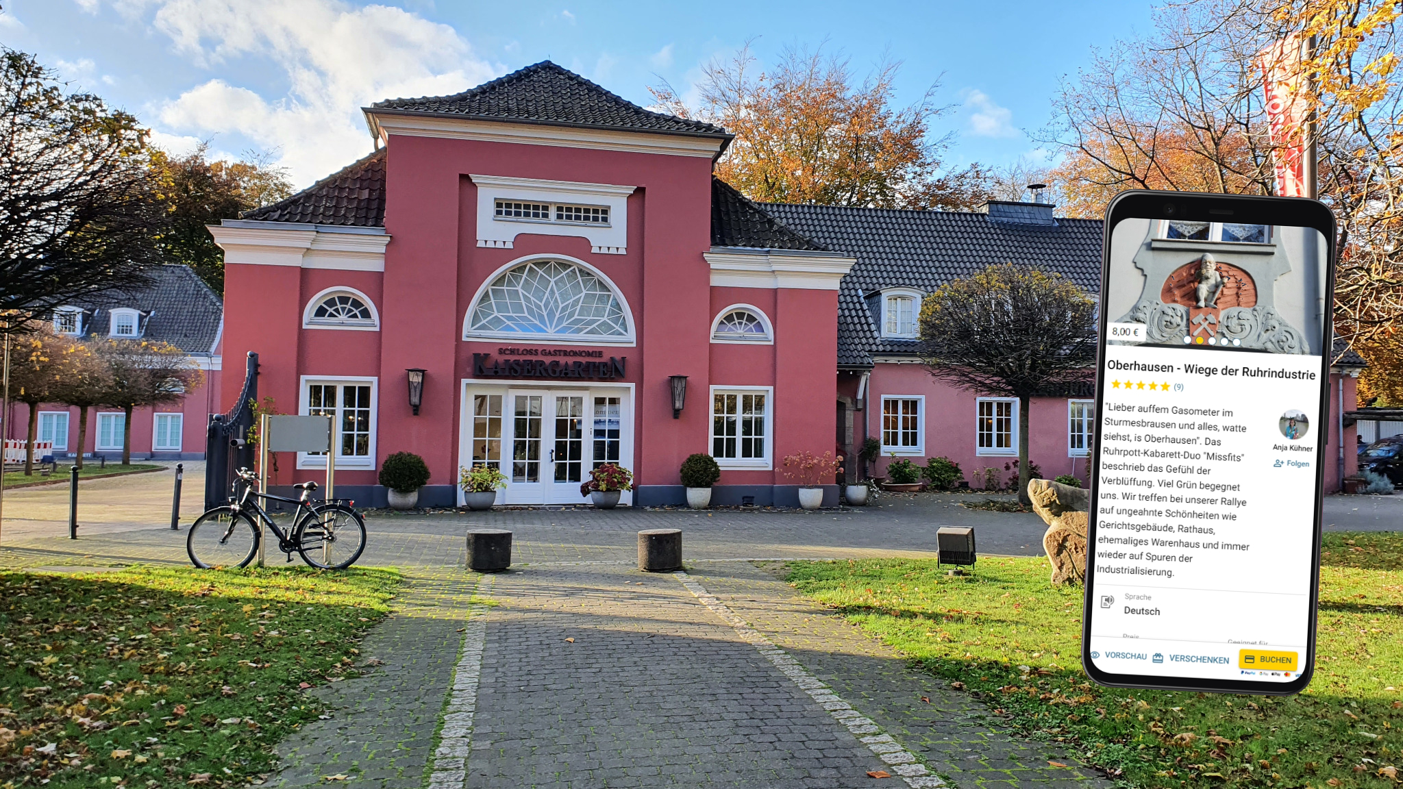Oberhausen Stadtführung mit dem Smartphone