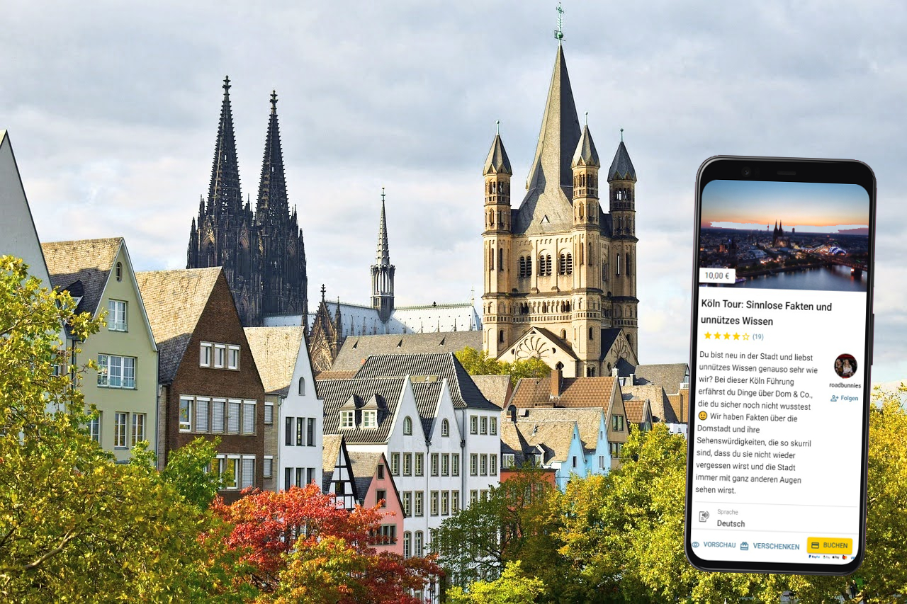 stadtführung mit dem smartphone durch köln