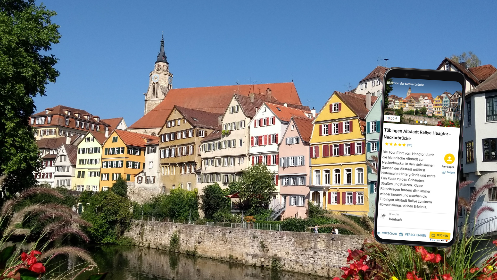 stadtführung mit dem smartphone durch tübingen