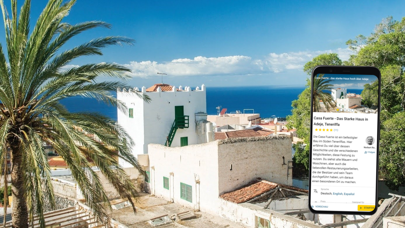selbstgeführte stadtführung mit dem smartphone durch adeje