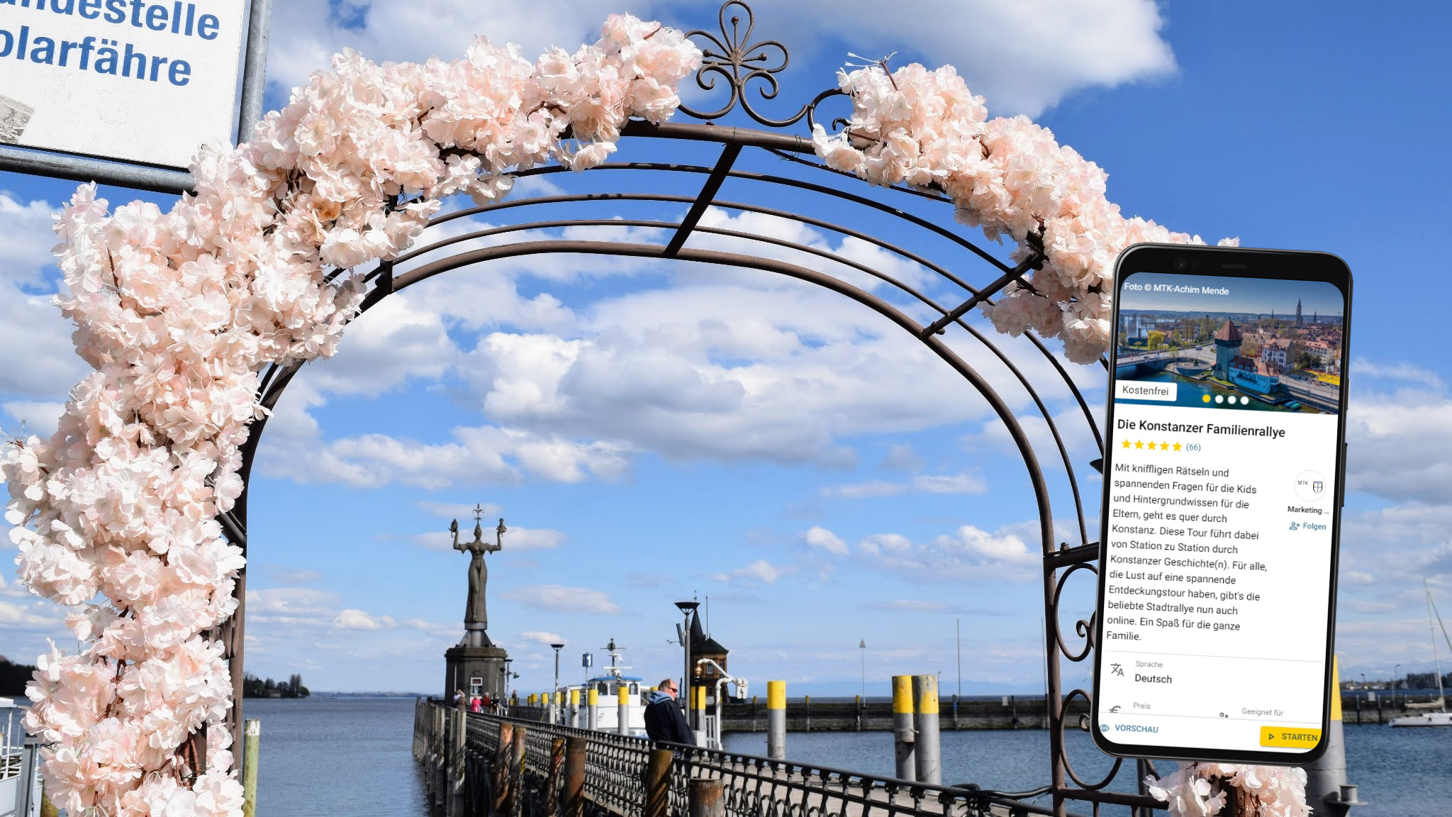 selbstgeführte stadtführung mit dem smartphone durch konstanz