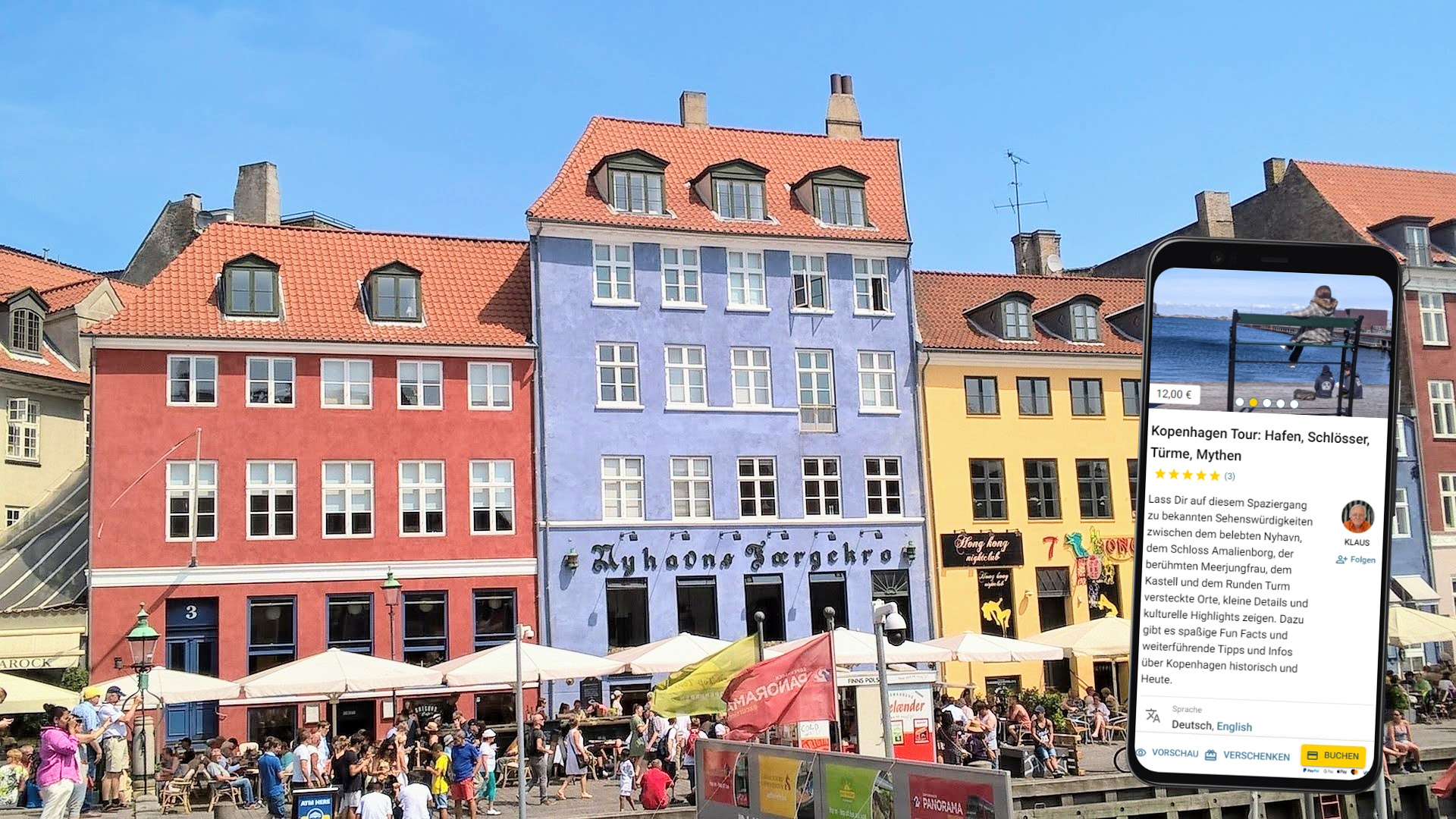 selbstgeführte stadtführung mit dem smartphone durch kopenhagen