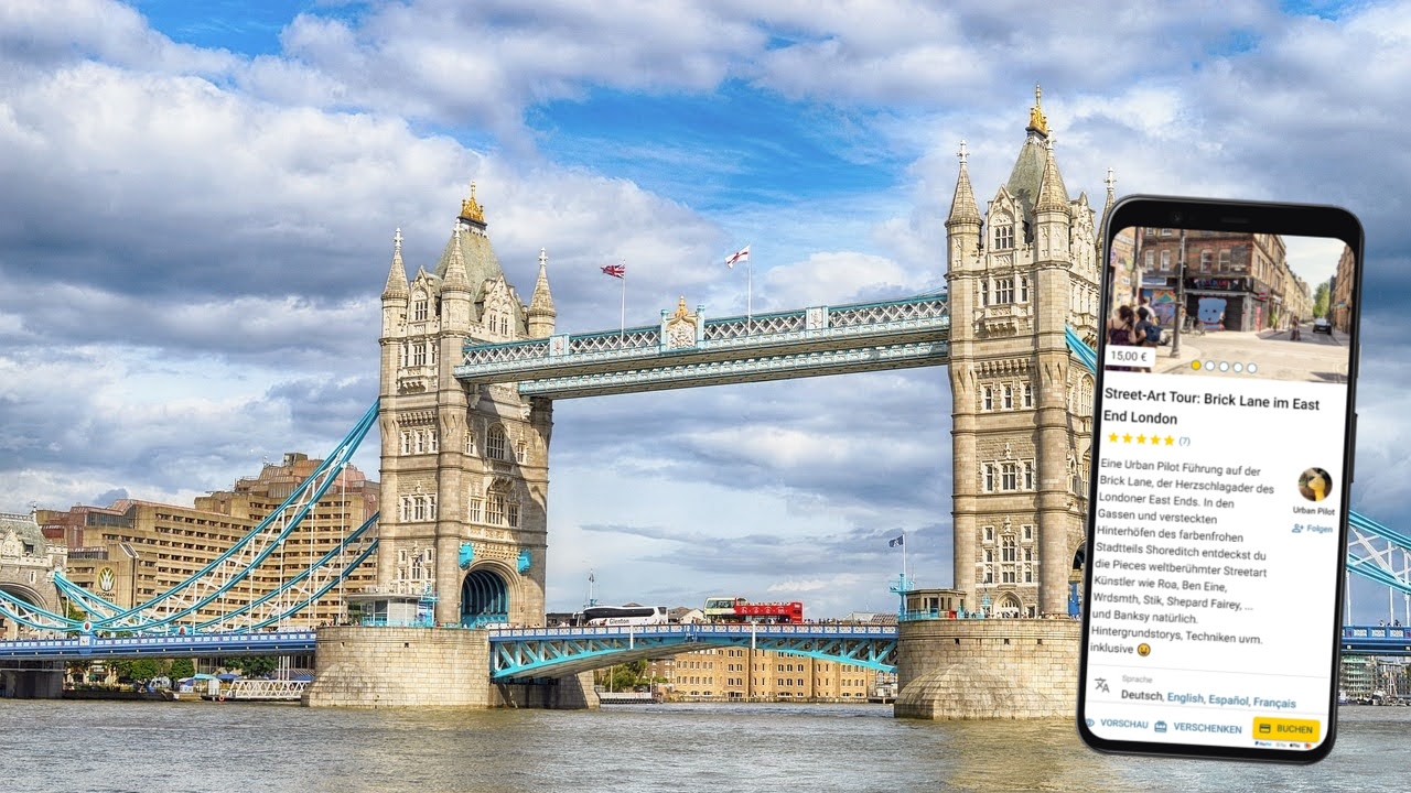 selbstgeführte stadtführung mit dem smartphone durch london