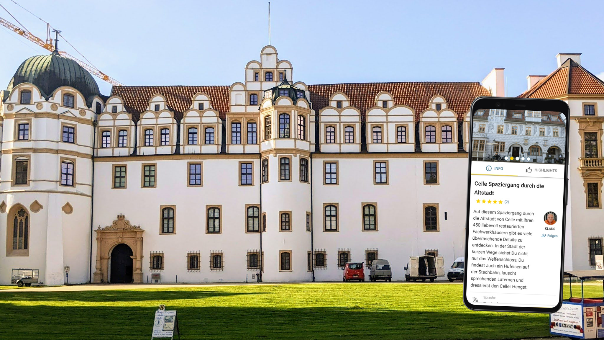 selbstgeführte stadtführung mit dem smartphone durch celle