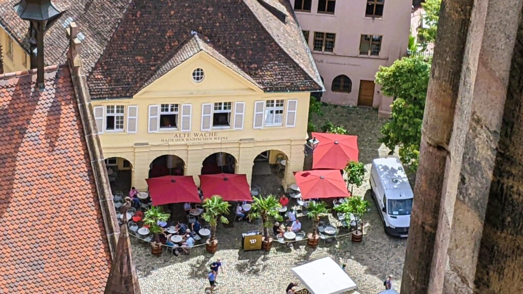 Freiburg im Breisgau ein abwechslungsreicher Tag geht zu Ende