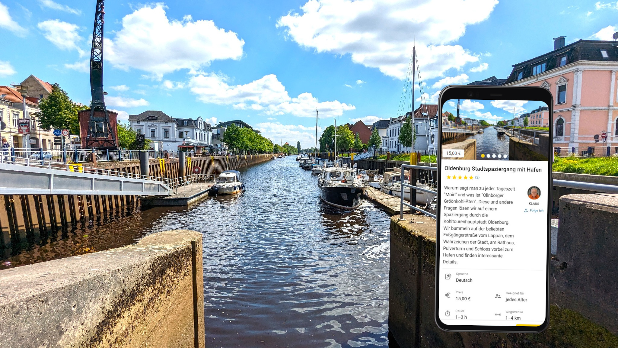 oldenburg stadtührung mit dem smartphone