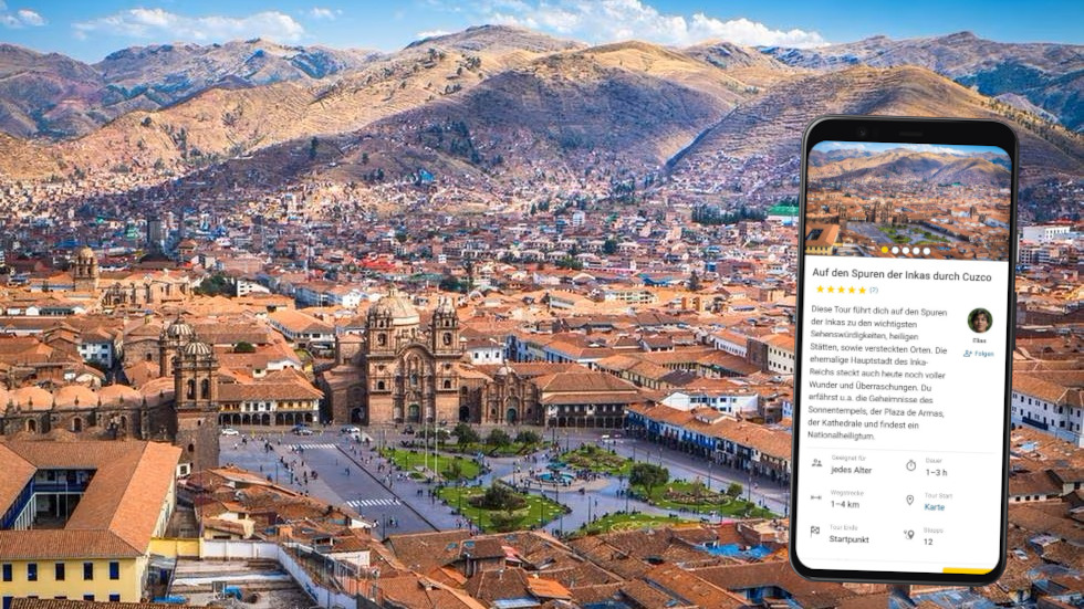 cuzco stadtführung mit dem eigenen smartphone
