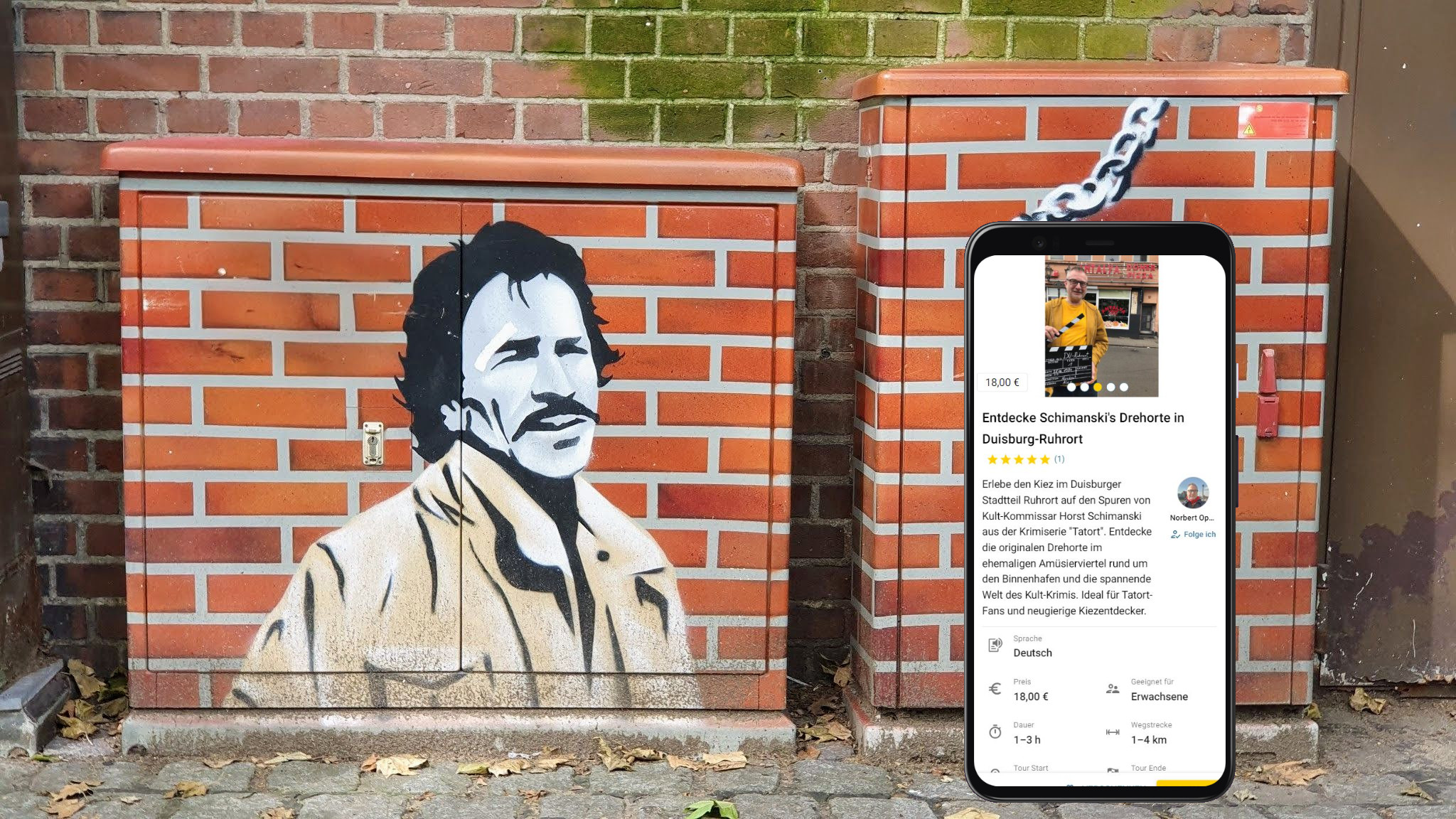 duisburg stadtführung mit dem eigenen smartphone tatort drehorte schimanski