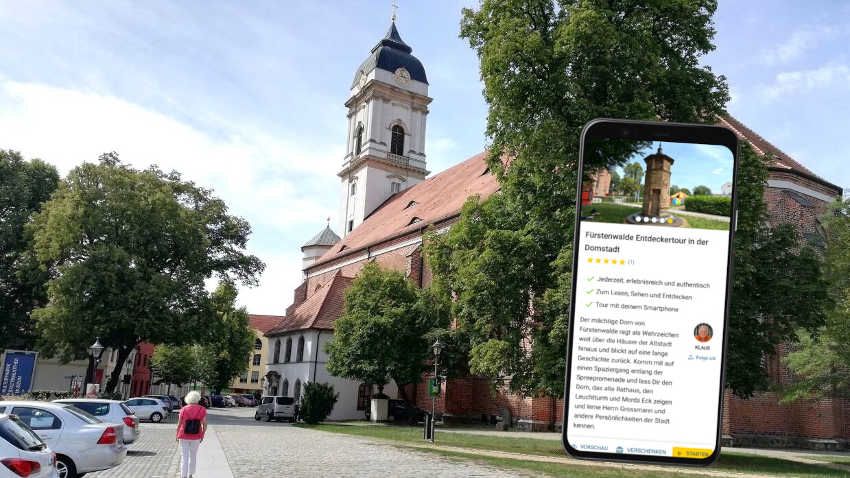 Fürstenwalde Stadtführung mit dem eigenen Smartphone