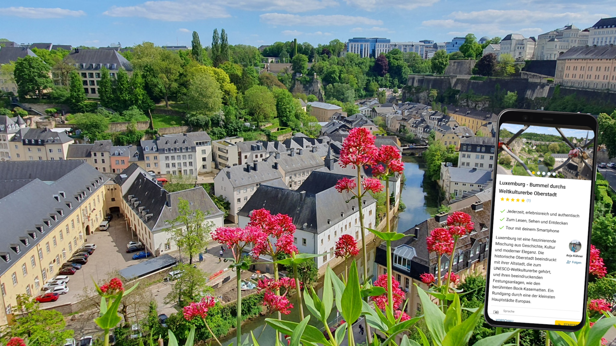 luxemburg individuelle stadtführung auf eigene faust