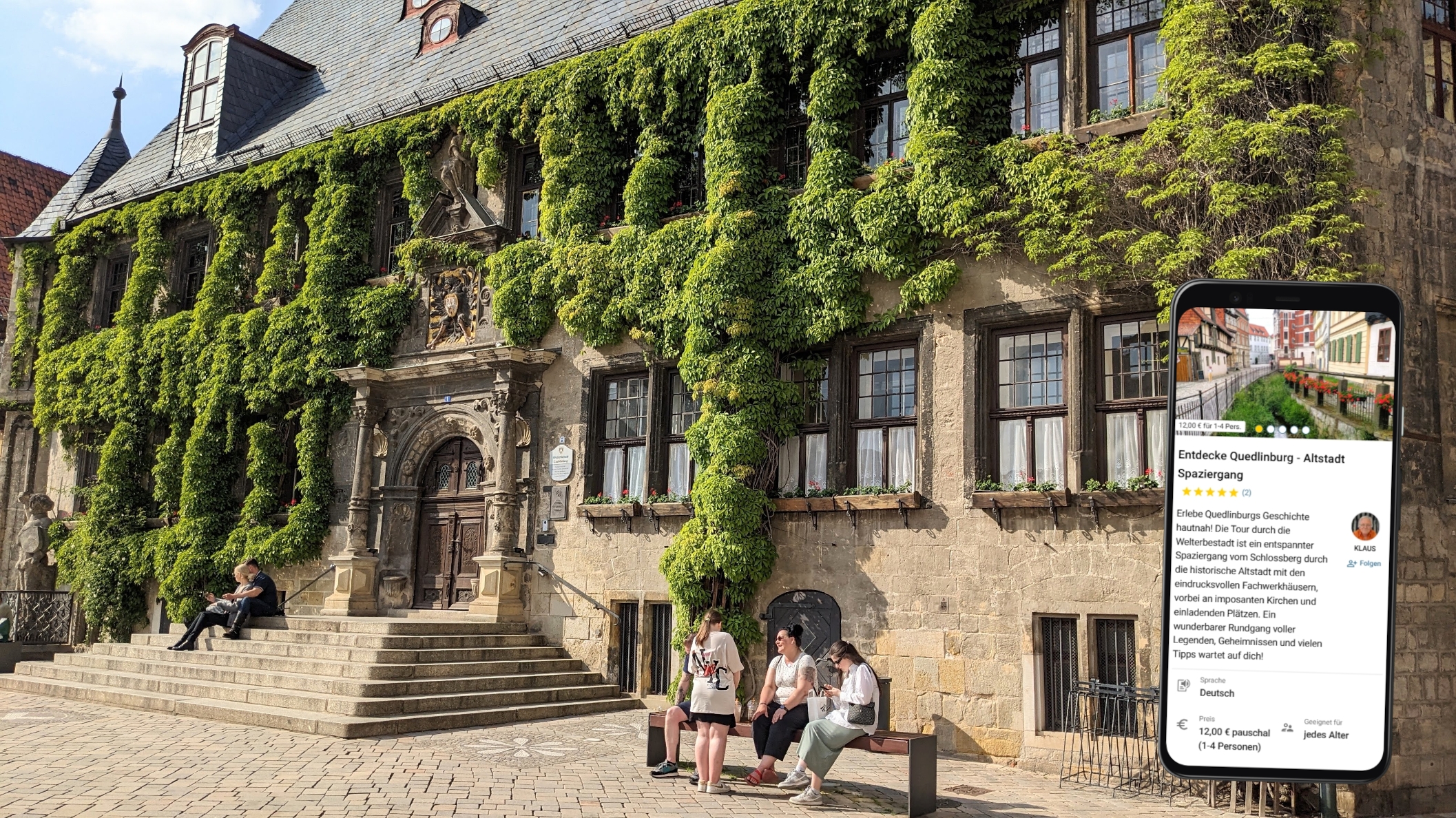 quedlinburg selbsgeführte stadtführung mit dem smartphone auf eigene faust